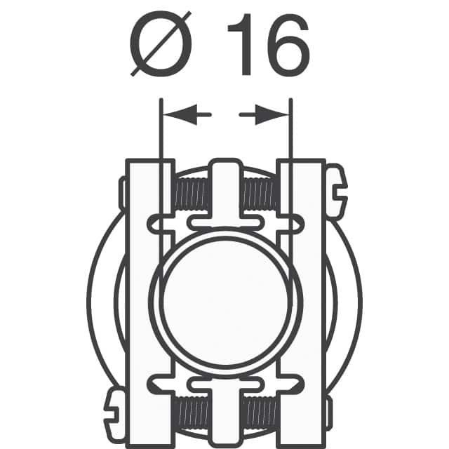 JL04-2022CK(14)-CR-R JAE Electronics  Carcasas traseras y abrazaderas de cables